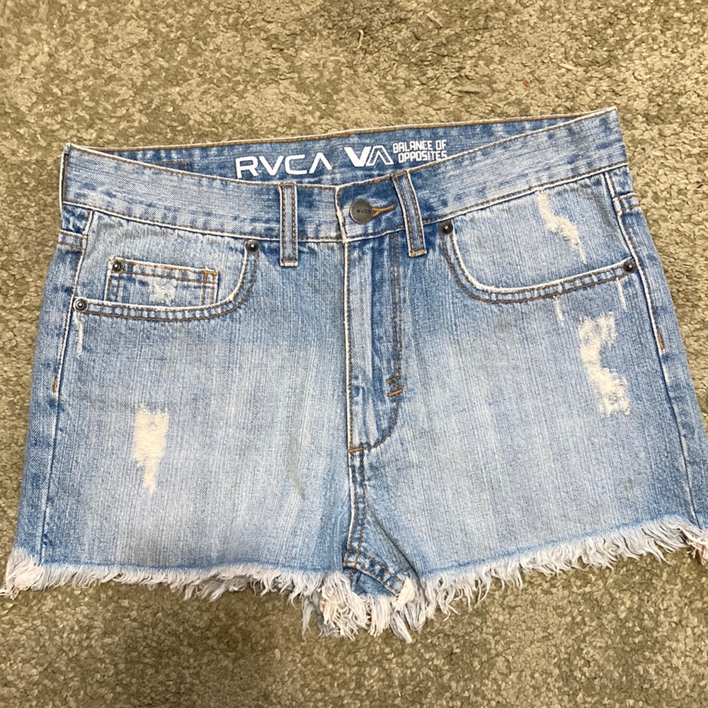 RVCA denim shorts size 27